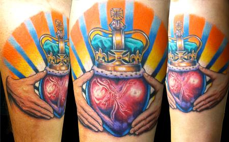 Tattoos - Irish Claddagh - 61216